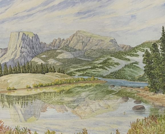 Watercolor painting