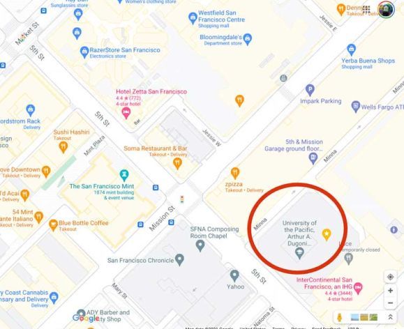 clinic location map