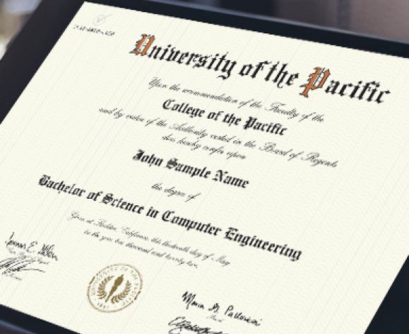Sample diploma