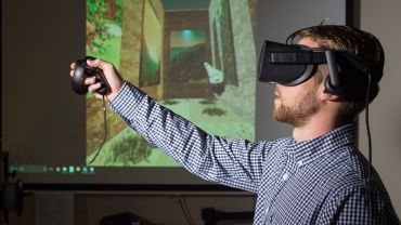 Student in VR