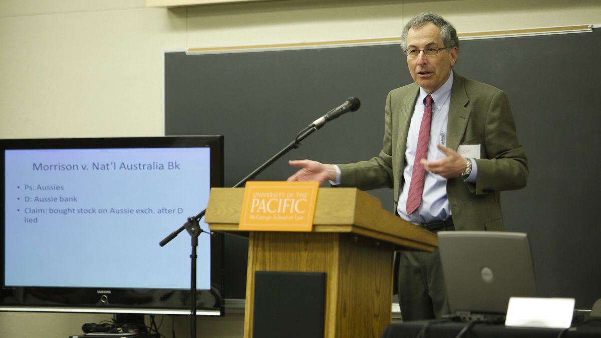 Professor Franklin Gevurtz