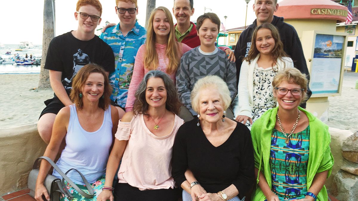 Judy Chambers and her family