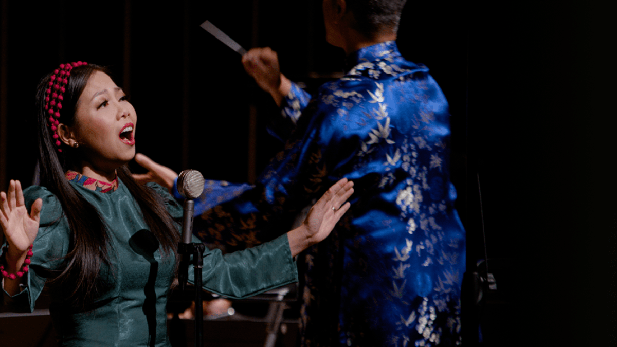 Soprano Bích-Vân Nguyễn at PAcific Wind Bands concert 2023