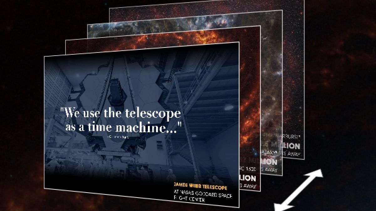 Panels of the star images used