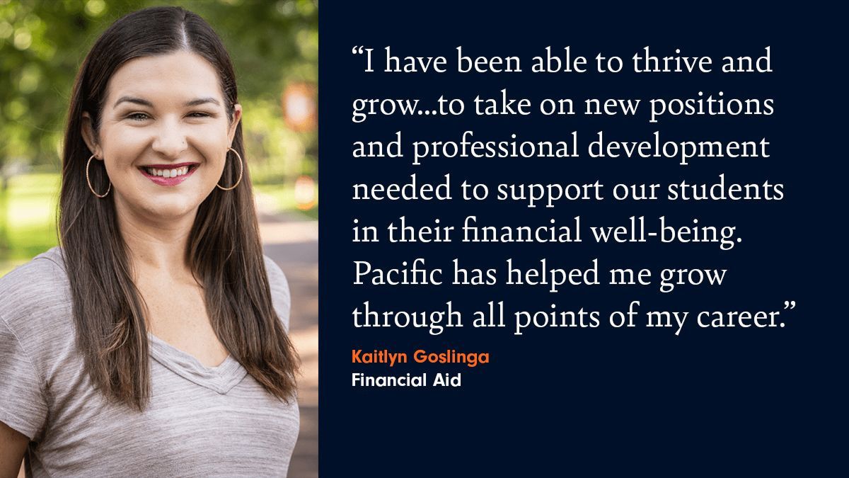 Kaitlyn Goslinga, Financial Aid