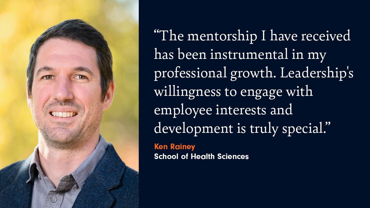 Ken Rainey, School of Health Sciences