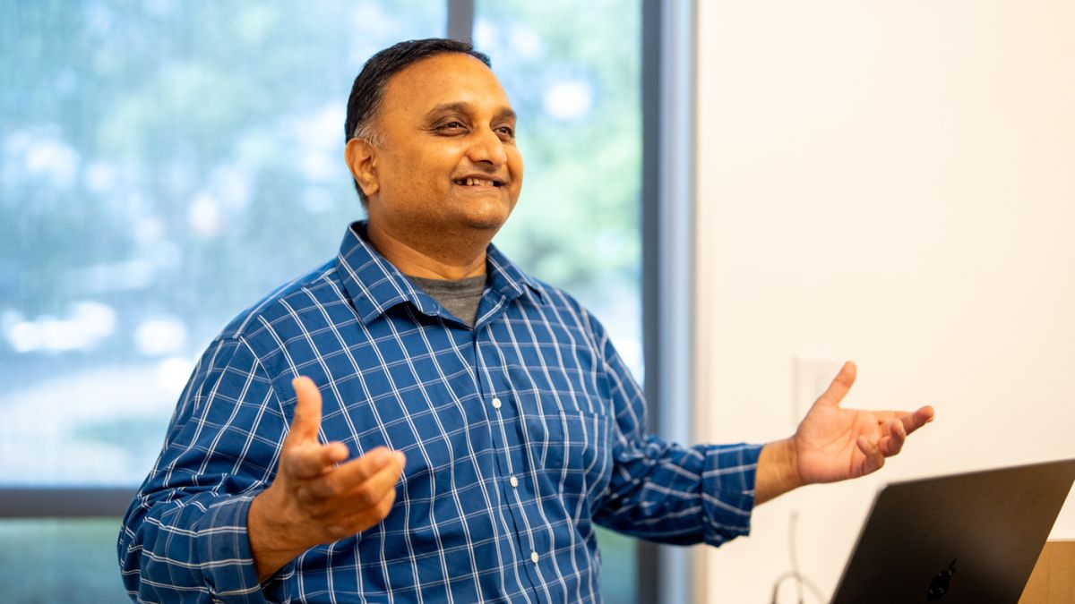 Faculty member Rajkumar J. Sevak